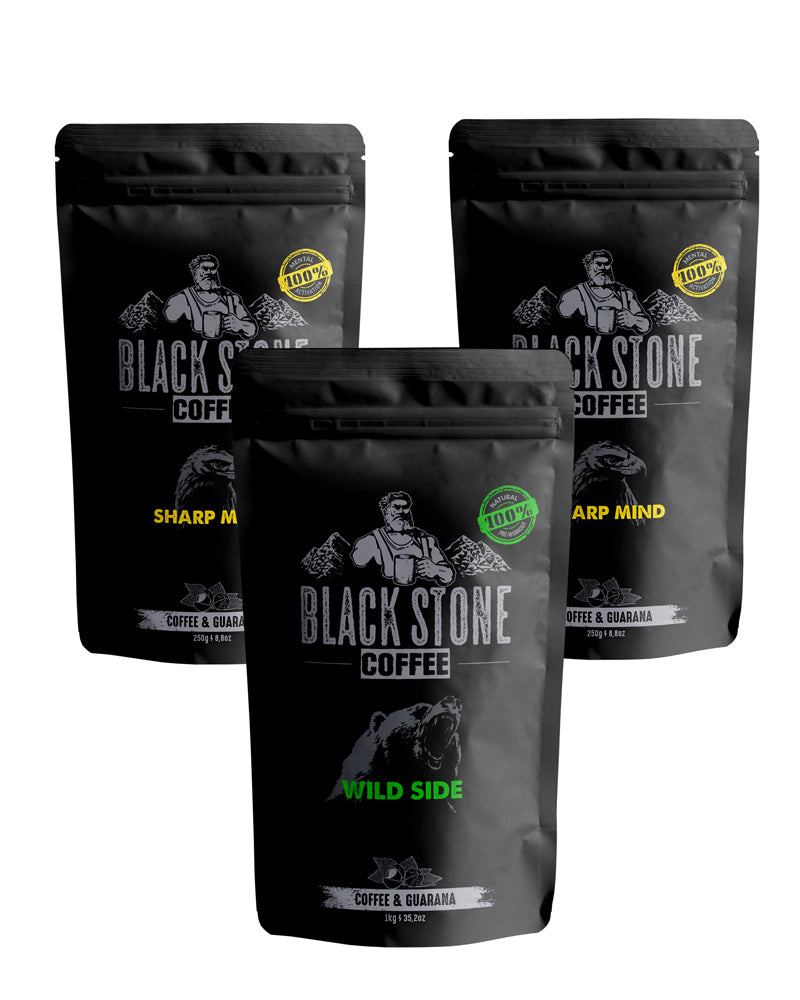 PACK DE 3 750gr "Para 84 tazas" 2 SHARP MIND, 1 WILD SIDE