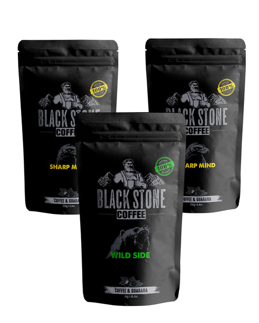 PACK DE 3 750gr "Para 84 tazas" 2 SHARP MIND, 1 WILD SIDE